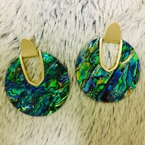 Kendra Scott Diane Abalone Shell Earrings